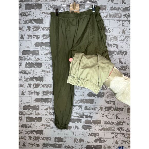 Loft | women green jogger pants - Picture 8 of 10